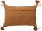 Dutch Decor ZENO - Sierkussen van katoen 40x60 cm Tobacco Brown - bruin - Inclusief binnenkussen