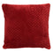 Dutch Decor - ZICO - Sierkussen zigzag 45x45 cm Merlot - rood - superzacht