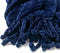 Dutch Decor - ZIGGY - Plaid van fleece 140x180 cm - Insignia Blue - donkerblauw