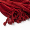 Dutch Decor - ZIGGY - Plaid van fleece 140x180 cm - Merlot - rood