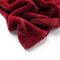 Dutch Decor - ZINZI - Plaid 140x180 cm - bontlook - effen kleur - Merlot - rood