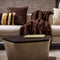 Dutch Decor - ZINZI - Plaid unikleur 140x180 cm - Chocolate Martini - deken