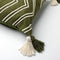 Dutch Decor ZOE - Sierkussen van katoen 45x45 cm Chive - groen - Inclusief binnenkussen