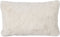 Dutch Decor ZOYA - Kussenhoes 30x50 cm - Snow White - wit - met rits - zonder binnenkussen