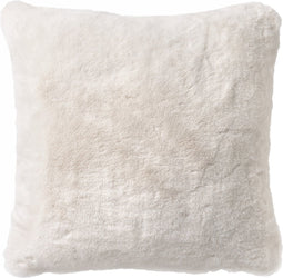 Dutch Decor ZOYA - Kussenhoes 45x45 cm - Snow White - wit - met rits - zonder binnenkussen