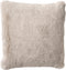 Dutch Decor ZOYA - Sierkussen 45x45 cm - Pumice Stone - beige - Inclusief binnenkussen
