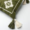 Dutch Decor ZUCO - Kussenhoes van katoen 40x60 cm Chive - groen - met rits - zonder binnenkussen