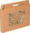 Dutch Design Brand - Dutch Design Chair - kartonnen krukje - Goud - Vogels - Pauw - Chinoiserie - Golden Paradise