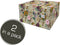 Dutch Design Brand - Dutch Design Storage Box Medium - Opbergdoos - Opbergbox - Bewaardoos - Bloemen, Kolibrie, Vlinders - Botanical