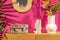 Dutch Design Brand - Dutch Design Storage Box Medium - Opbergdoos - Opbergbox - Bewaardoos - Bloemen, Kolibrie, Vlinders - Botanical