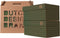 Dutch Design Brand - Dutch Design Storage Box Medium - Opbergdoos - Opbergbox - Bewaardoos - Roaring 20's - Art Deco Velvet Green