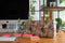 Dutch Design Brand - Dutch Design Storage Box Medium - Opbergdoos - Opbergbox - Bewaardoos - Bloemen, Kolibrie, Vlinders - Botanical