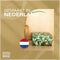Dutch Design Brand - Dutch Design Storage Box - Opberdoos - Opbergbox - Bewaardoos - Groene bladeren - Green Leaves