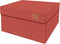 Dutch Design Brand - Dutch Design Storage Box - Opbergdoos - Opbergbox - Bewaardoos - Roaring 20's - Rood - Art Deco Velvet Red
