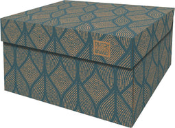 Dutch Design Brand - Dutch Design Storage Box - Opbergdoos - Opbergbox - Bewaardoos - Bogen - Cordoba Petrol