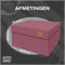 Dutch Design Brand - Dutch Design Storage Box - Opbergdoos - Opbergbox - Bewaardoos - Roaring 20's - Paars - Art Deco Velvet Violet