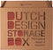 Dutch Design Brand - Dutch Design Storage Box - Opbergdoos - Opbergbox - Bewaardoos - Roaring 20's - Rood - Art Deco Velvet Red