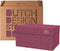 Dutch Design Brand - Dutch Design Storage Box - Opbergdoos - Opbergbox - Bewaardoos - Roaring 20's - Paars - Art Deco Velvet Violet
