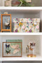 Dutch Design Brand - Dutch Design Storage Box - Opbergdoos - Opbergbox - Bewaardoos - Bloemen, Kolibrie, Vlinders - Botanical