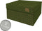 Dutch Design Brand - Dutch Design Storage Box Small - Opbergdoos - Opbergbox - Bewaardoos - Roaring 20's - Art Deco Velvet Green