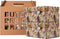 Dutch Design Brand - Dutch Design Storage Box Small - Opbergdoos - Opbergbox - Bewaardoos - Bloemen, Kolibrie, Vlinders - Botanical