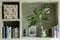 Dutch Design Brand - Dutch Design Storage Box Small - Opbergdoos - Opbergbox - Bewaardoos - Bloemen, Kolibrie, Vlinders - Botanical