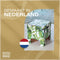 Dutch Design Brand kartonnen krukje - Groene bladeren - Green Leaves