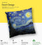 Dutch Design Sierkussens bij ZenXhome “The Stary Night Vincent” 40cm X40cm inclusief kussens