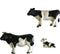 Dutch Farm Stier met Koe en Kalf