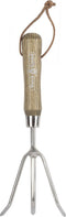 Dutch Garden - Handcultivator - Hoogwaardig RVS - FSC Hout