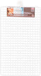 Dutch House Antislip Douchemat 69x39 cm Wit