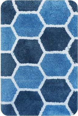 Dutch House Badmat Rennes 60x90 cm Blauw