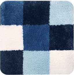 Dutch House Bidetmat Brest 60x60 cm Blauw