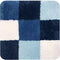 Dutch House Bidetmat Brest 60x60 cm Blauw