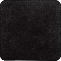 Dutch House Bidetmat Caen 60x60 cm Zwart - Toiletmat - Badmat