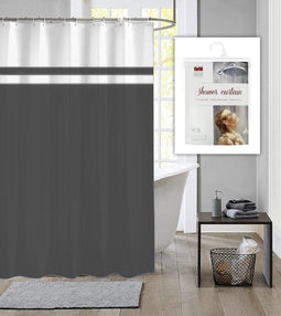 Dutch House Douchegordijn 180x200 cm Antraciet