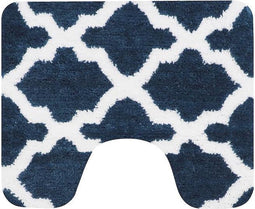 Dutch House Toulon Toiletmat 60x50 cm Blauw/Wit