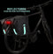 Dutch Mountains Dubbele Fietstas 46 Ltr - 100% Waterdichte Fietstas - Rolltop sluiting - Reflectoren - Zwart