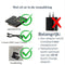 Dutch Quality® 3-in-1 Draadloze Oplader – 15W – Magsafe – Oplaadstation – Geschikt voor Apple iPhone 16/15/14/13/12/Mini/Pro/Max, Apple Watch en AirPods - snellader geschikt voor Qi - met nachtlampje - zonder adapter