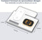 Dutch Quality® 3-in-1 Draadloze Oplader – Magsafe - 15W – Oplaadstation – Geschikt voor Apple iPhone 16/15/14/13/12/Mini/Pro/Max, Apple Watch en AirPods - snellader geschikt voor Qi - met nachtlampje - zonder adapter