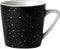 Dutch Rose Loft Zwart-Wit Koffiemok Zwart met Glitters 20 cl