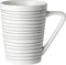 Dutch Rose Loft Zwart-Wit Mok Zwarte Strepen 31 cl