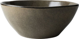 Dutch Rose Serenity Schaal - Serveerschaal - 24cm - Stoneware Handgemaakt - Camel