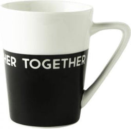 Dutch Rose Zwart-Wit Beker Together 31 cl