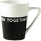 Dutch Rose Zwart-Wit Beker Together 31 cl