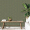 DUTCH - WALLCOVERINGS - Behang - Cobra - Groen