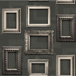 DUTCH WALLCOVERINGS Behang Onyx lichtgrijs
