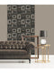 DUTCH WALLCOVERINGS Behang Onyx lichtgrijs