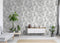 DUTCH WALLCOVERINGS Behang Onyx lichtgrijs