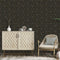 DUTCH - WALLCOVERINGS - DUTCH - WANDBEKLEDING - Behang - Cobra - Zwart